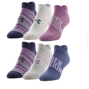 New Under Armour Women's Essential 2.0 Lightweight socks